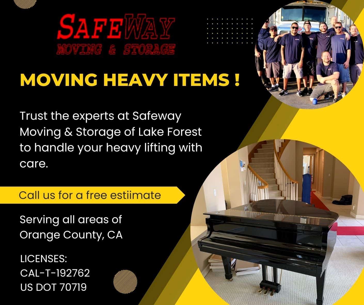 Heavy Items Moving