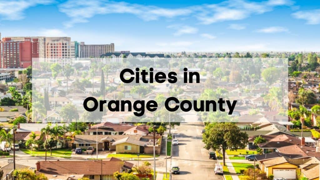 Cities in Orange County