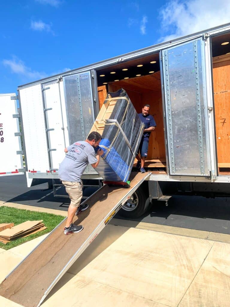 movers loading vaults